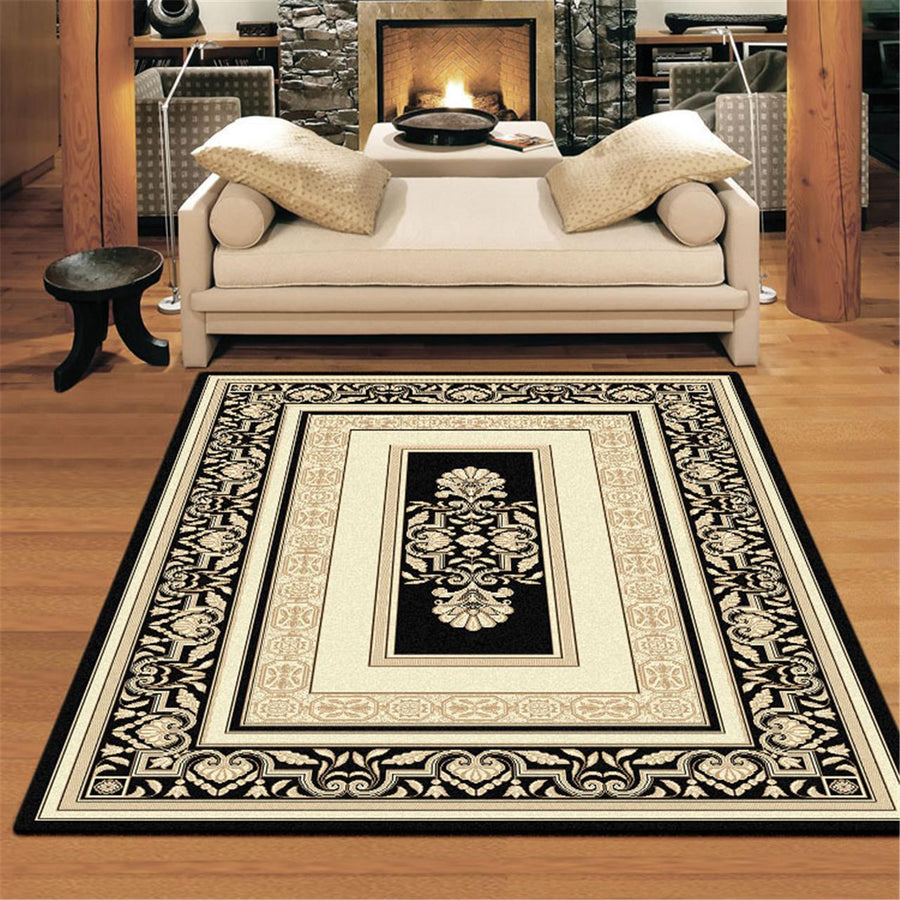Palace 7652 Black Rug