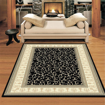 compare product Palace 7653 Black Rug