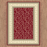 Palace 7653 Red Rug
