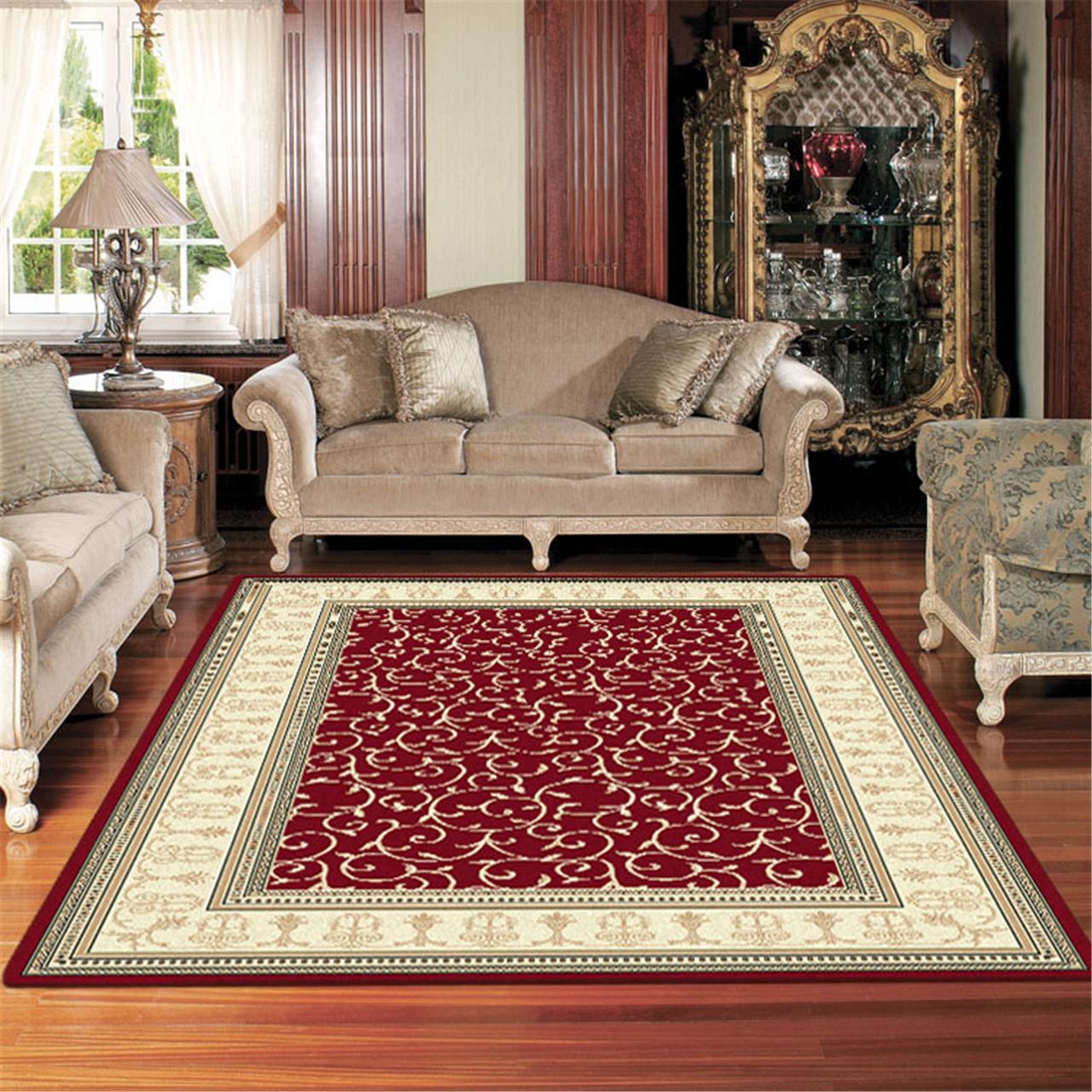 Palace 7653 Red Rug