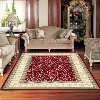 compare product Palace 7653 Red Rug