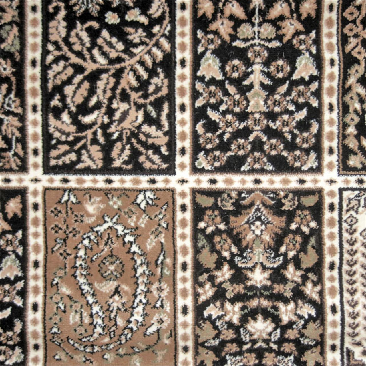 Palace 7654 Black Rug