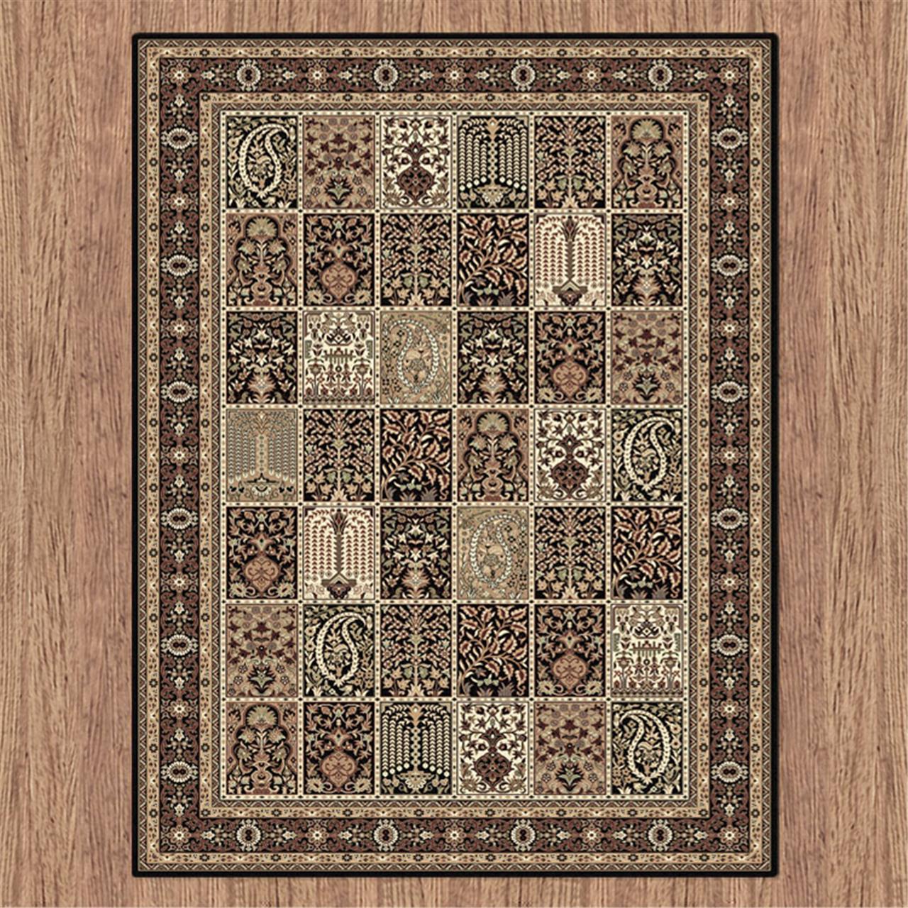 Palace 7654 Black Rug