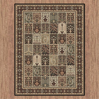 Palace 7654 Black Rug