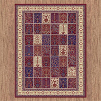 Palace 7654 Red Rug