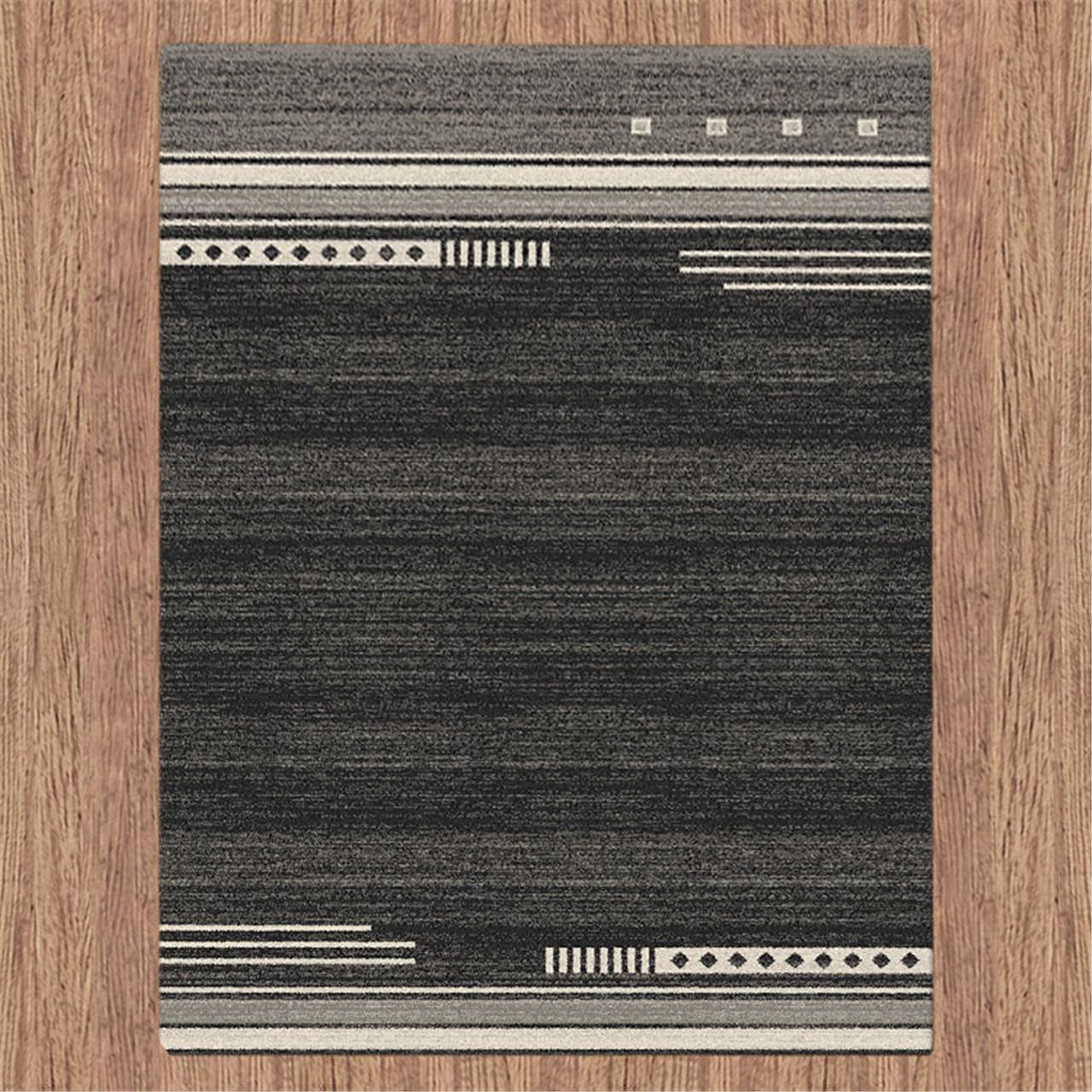 Prestige Black Rug 3435