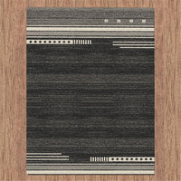 Prestige Black Rug 3435