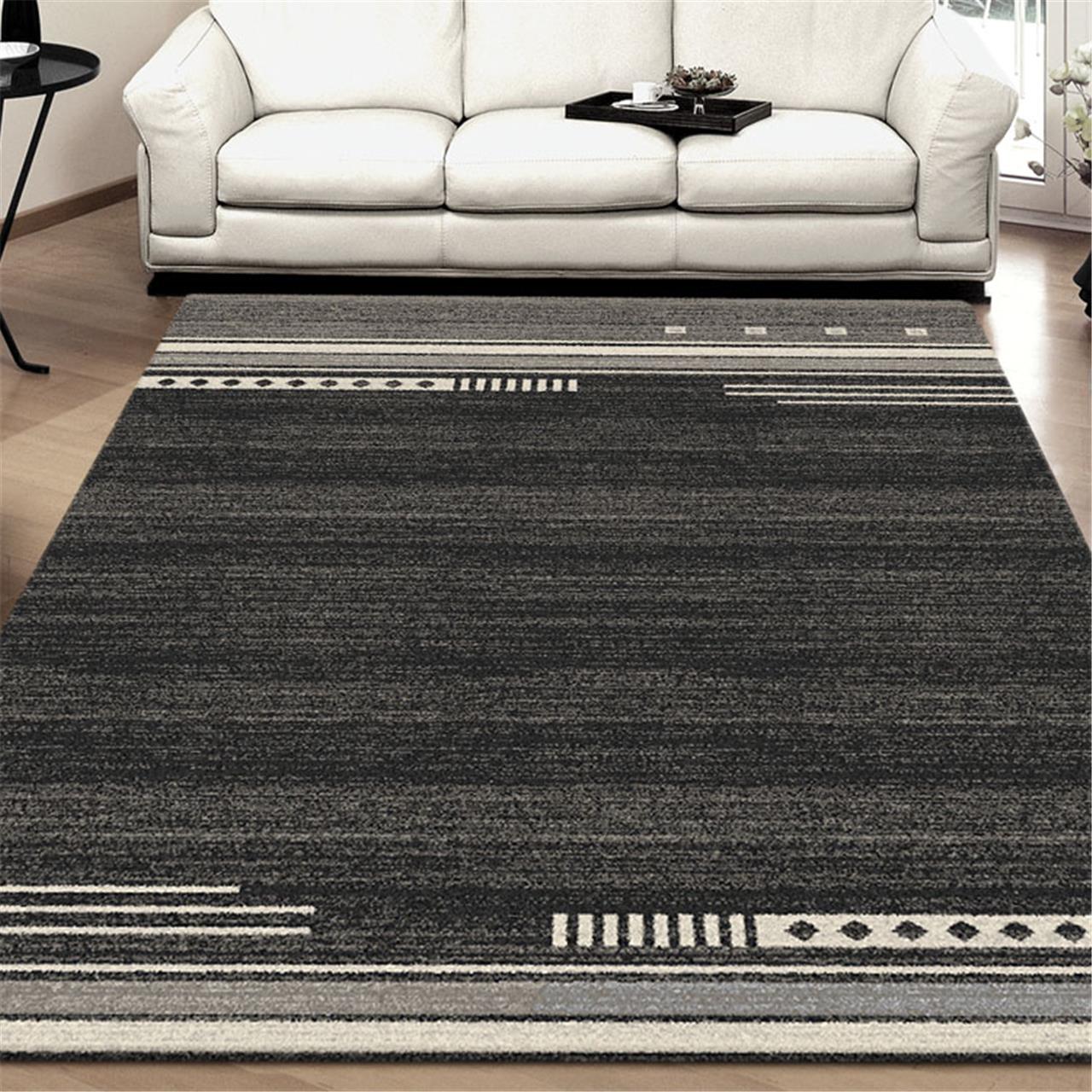 Prestige Black Rug 3435