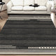 Prestige Black Rug 3435
