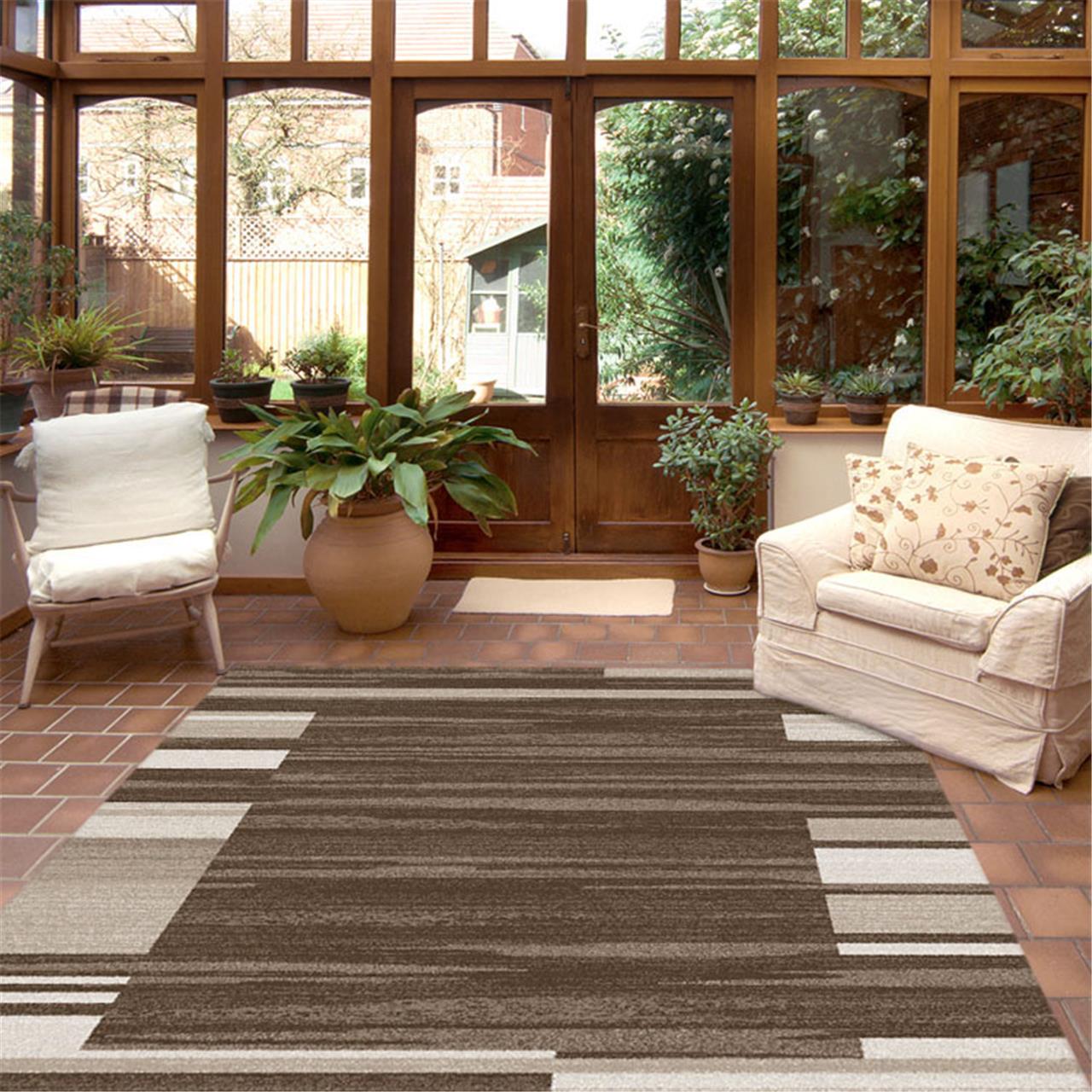 Prestige 3443 Brown Rug