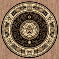 Palace 7647 Black Rug