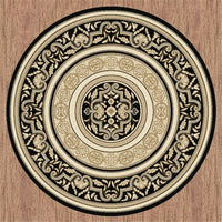 Palace 7652 Black Rug