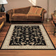 REGAL - 8001 Black Rug