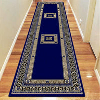 REGAL Dark Blue Rug- 8002