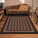 REGAL - 8004 Black Rug