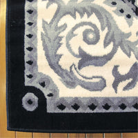 RUBY - 1920 Black Rug
