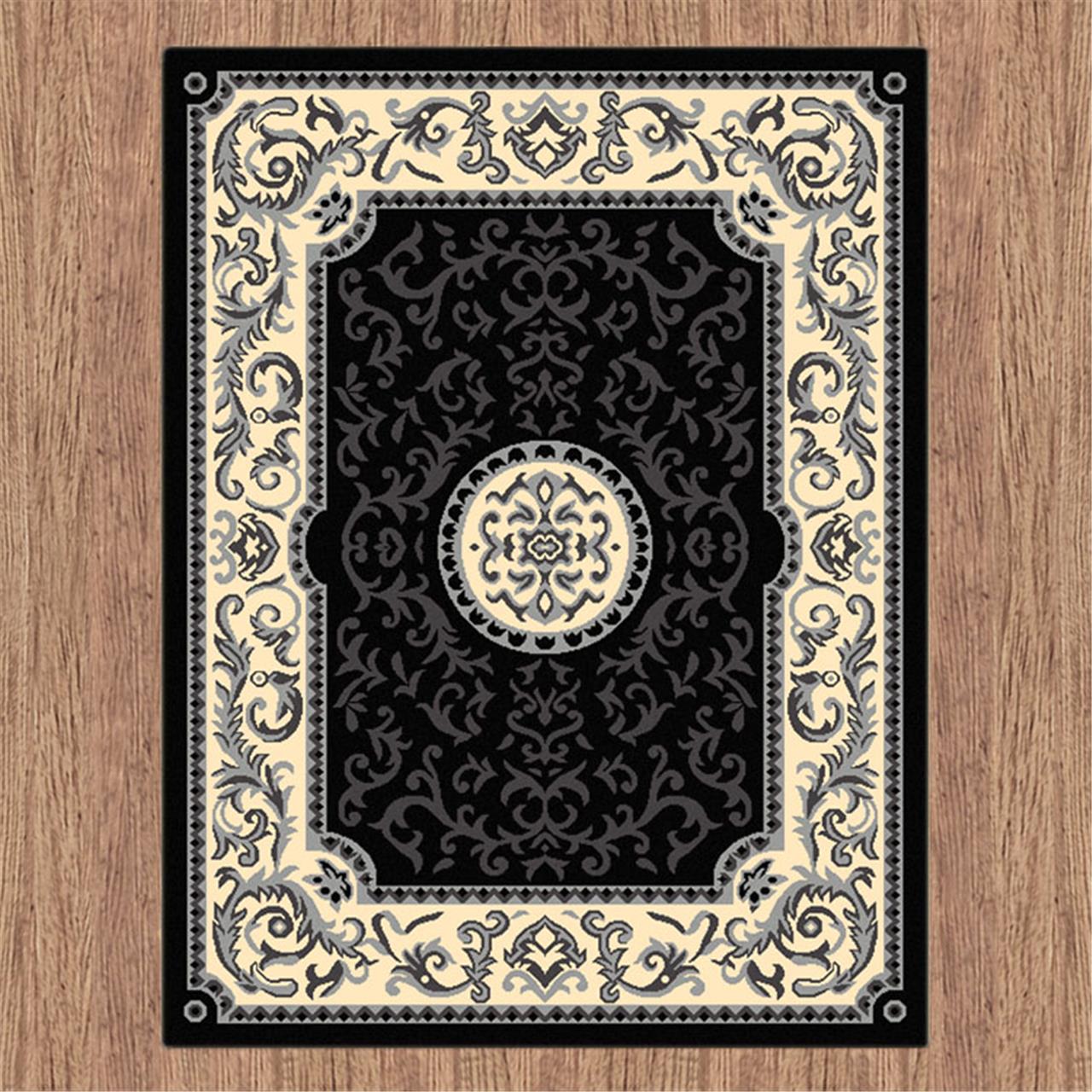 RUBY - 1920 Black Rug