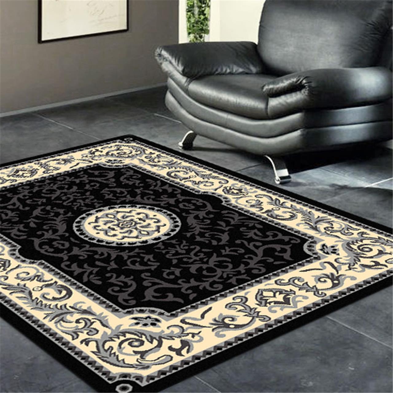 RUBY - 1920 Black Rug