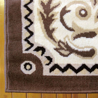 RUBY - 1920 Brown Rug