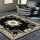RUBY - 6151 Black Rug