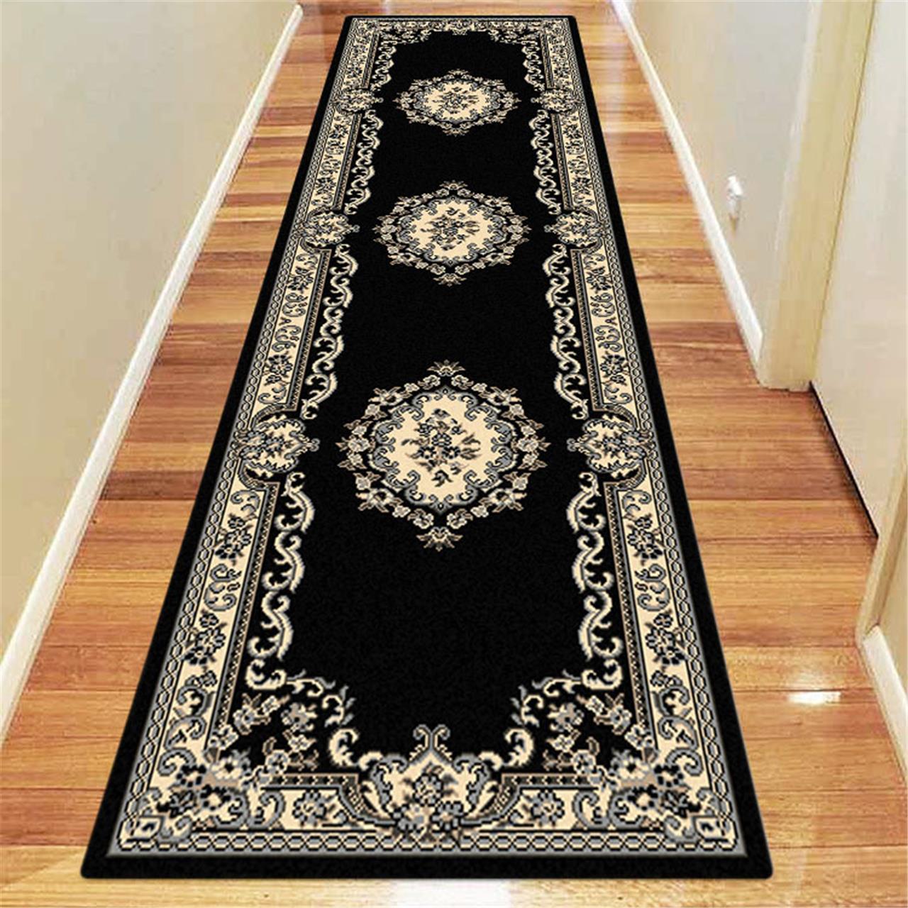 RUBY - 6151 Black Rug