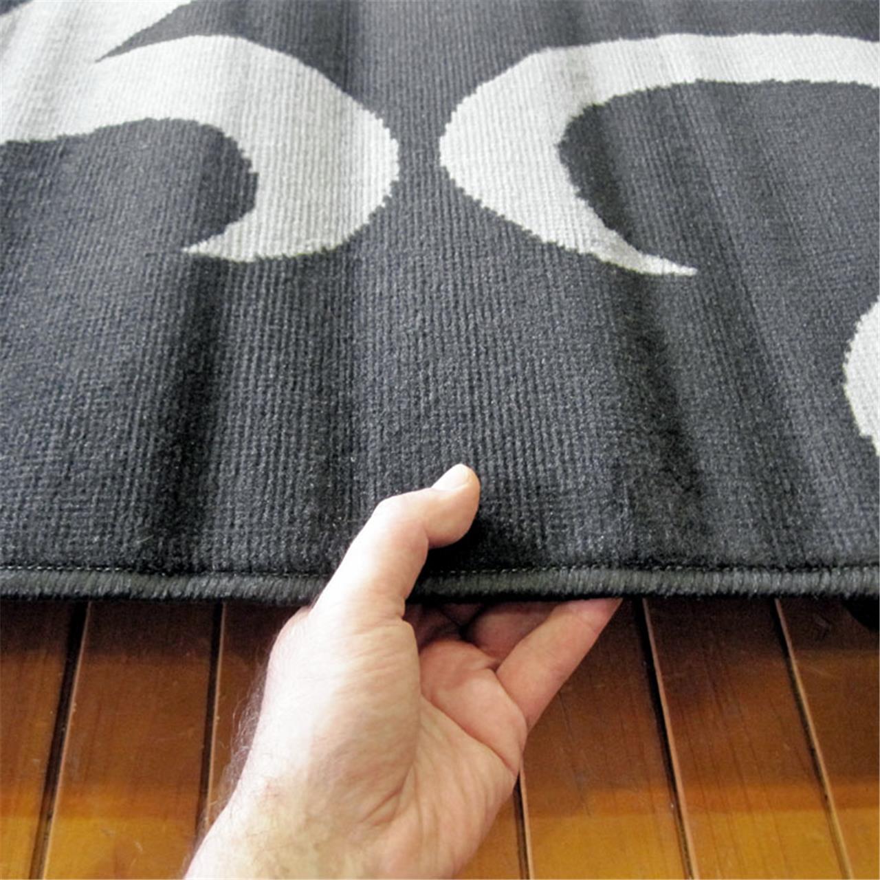 RUBY - 6223 Black Rug