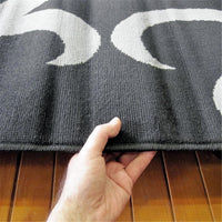 RUBY - 6223 Black Rug