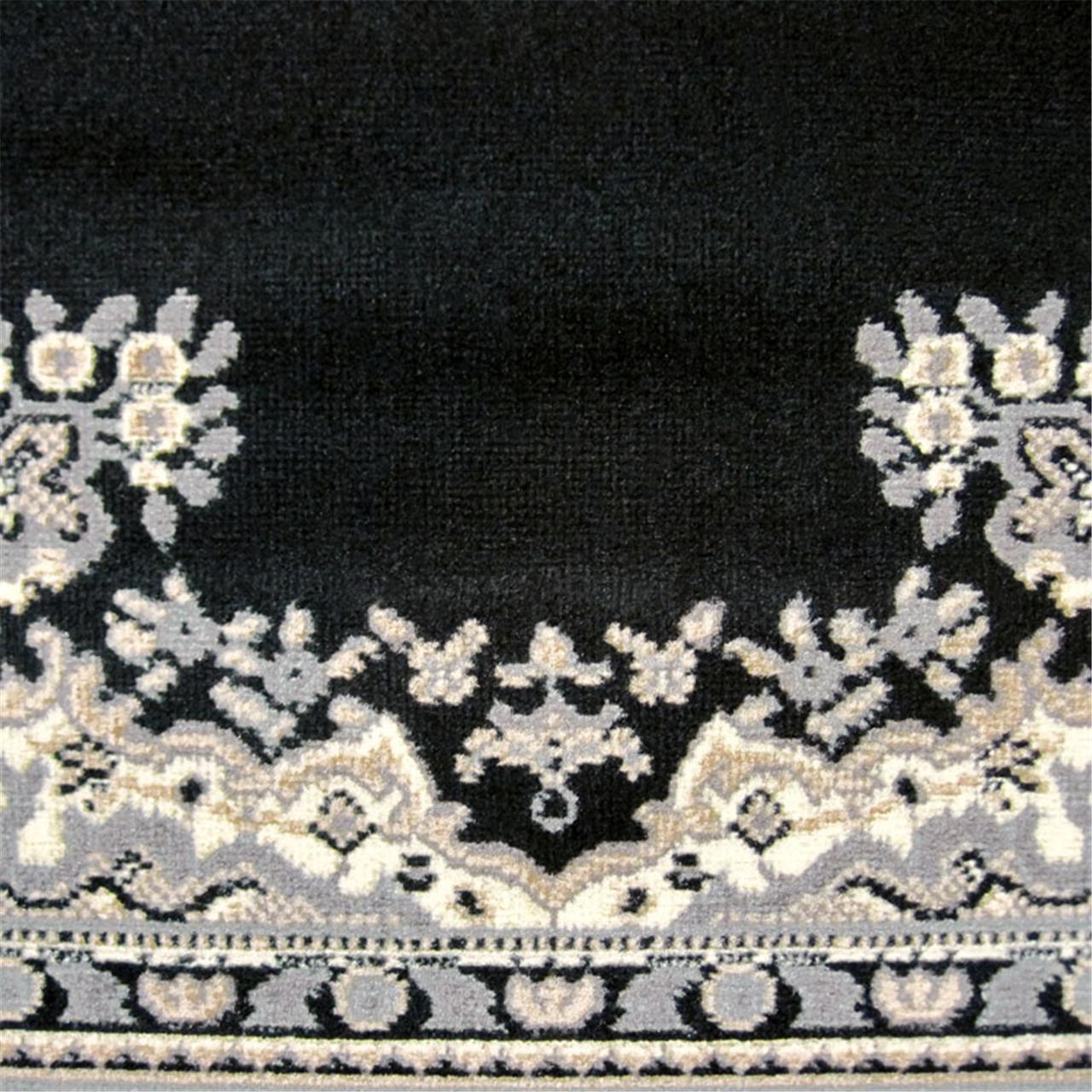 RUBY - 6331 Black Rug