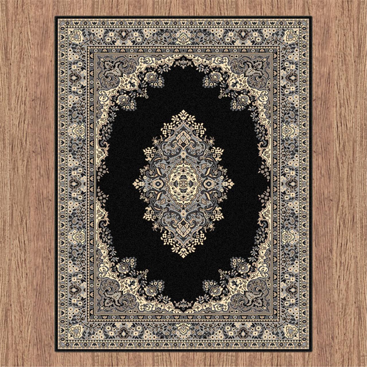 RUBY - 6331 Black Rug