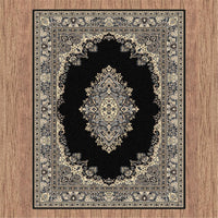 RUBY - 6331 Black Rug
