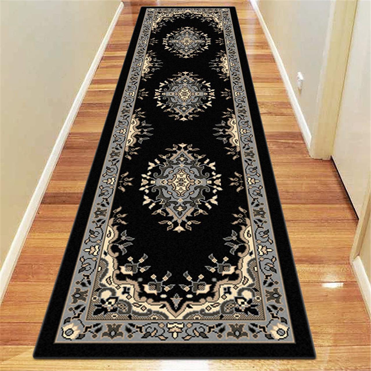 RUBY - 6331 Black Rug