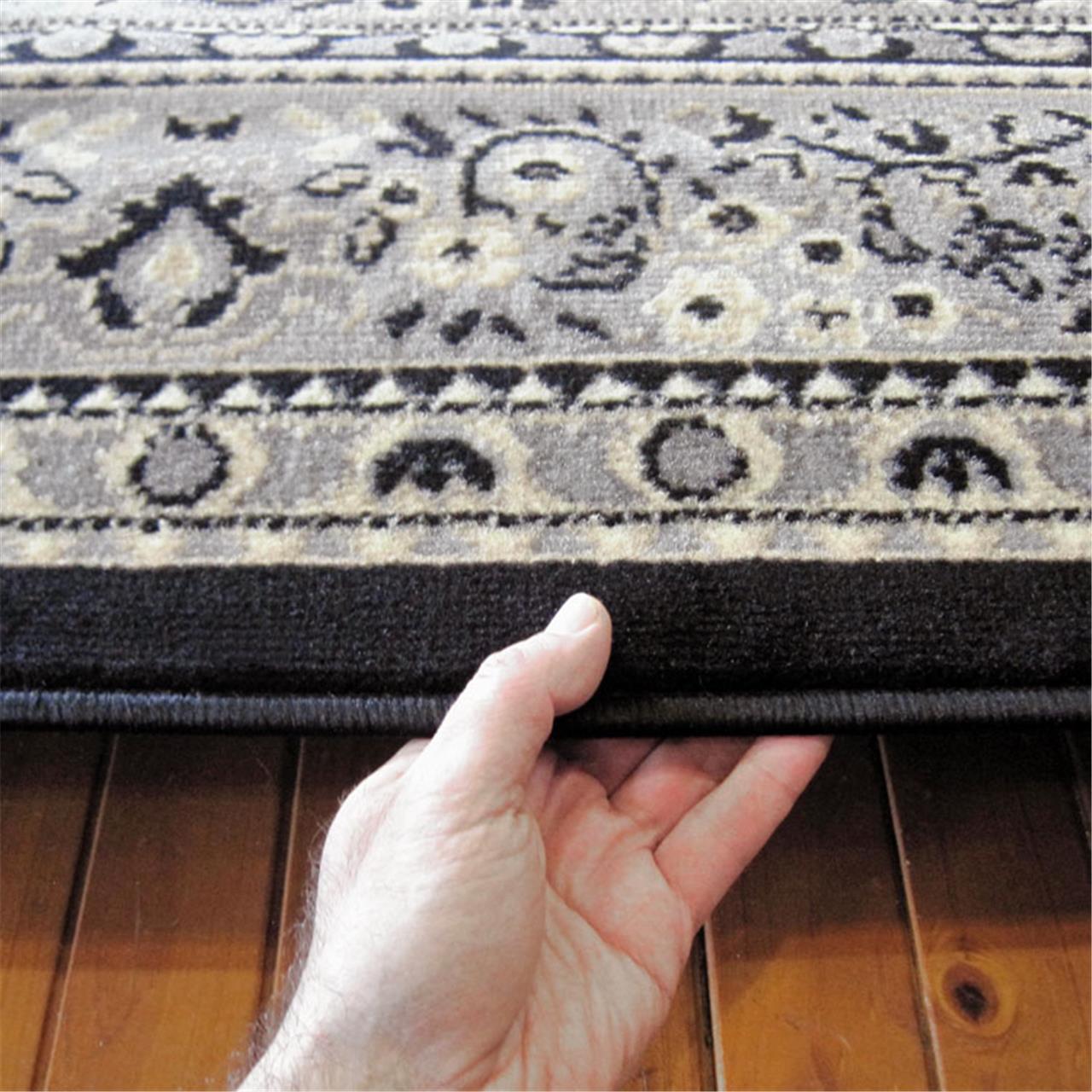 RUBY - 6331 Black Rug