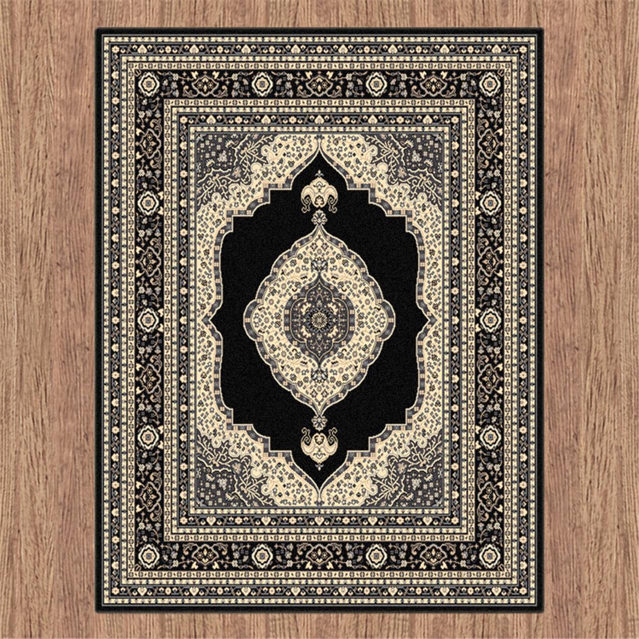 RUBY - 6332 Black Rug