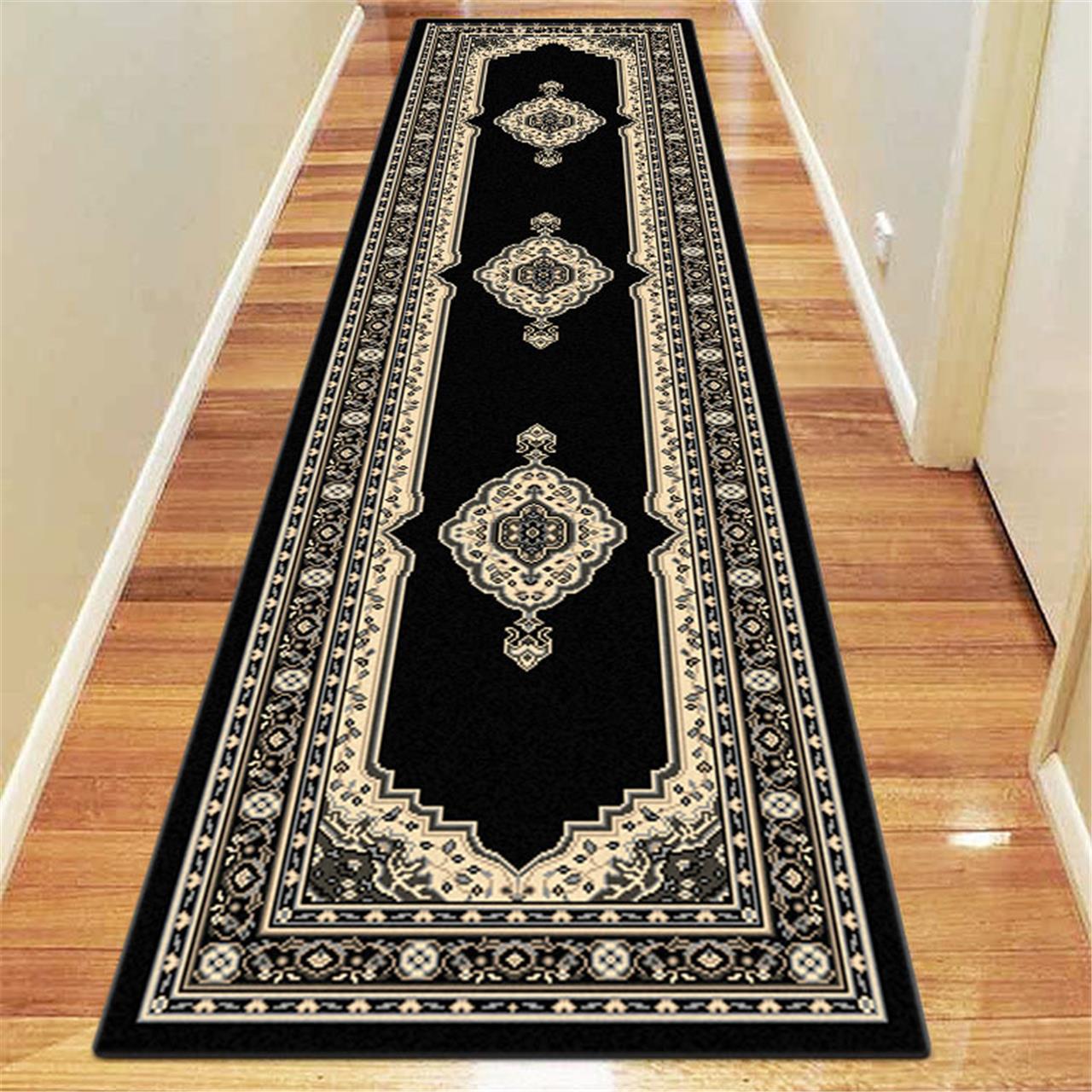 RUBY - 6332 Black Rug