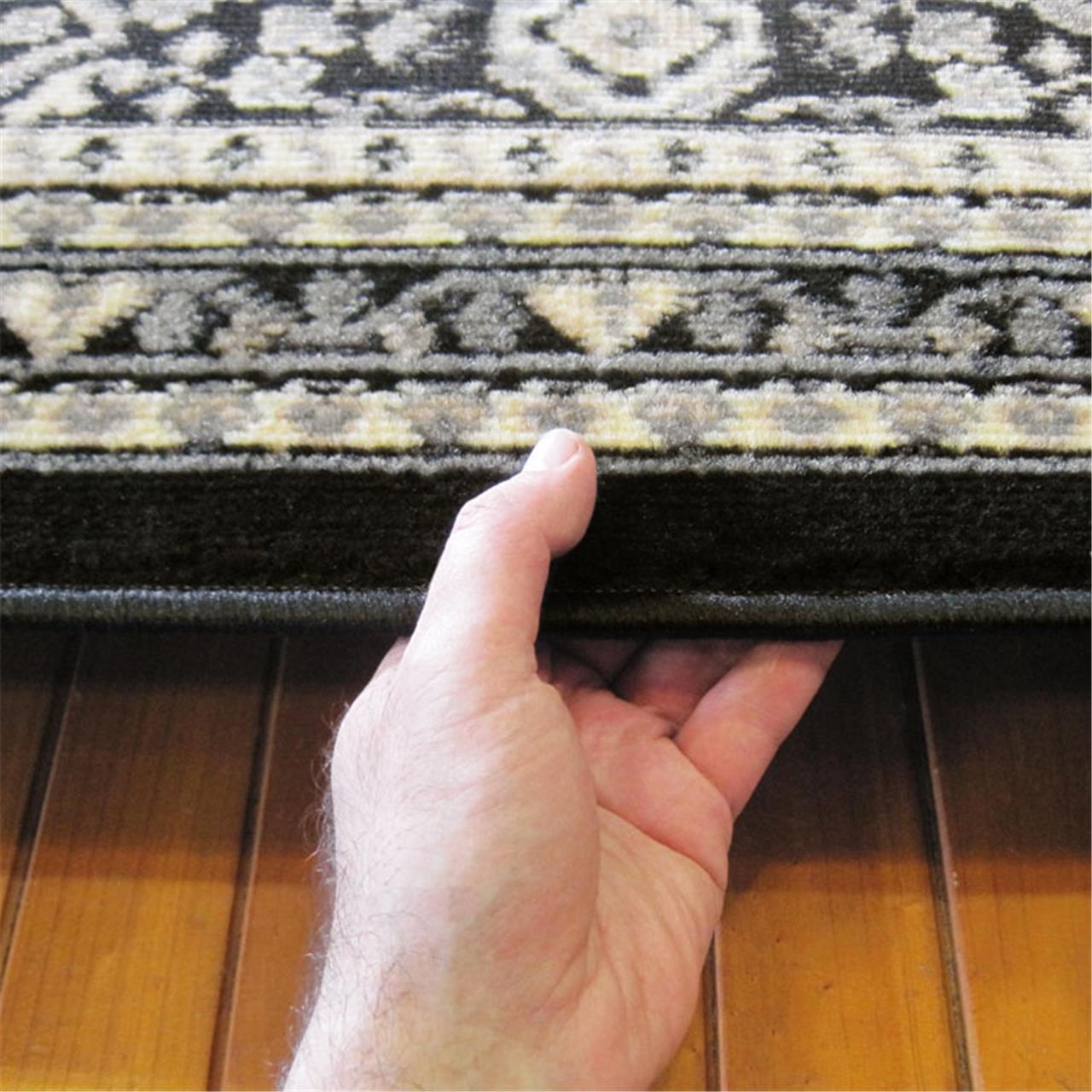 RUBY - 6332 Black Rug