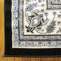 RUBY - 6333 Black Rug