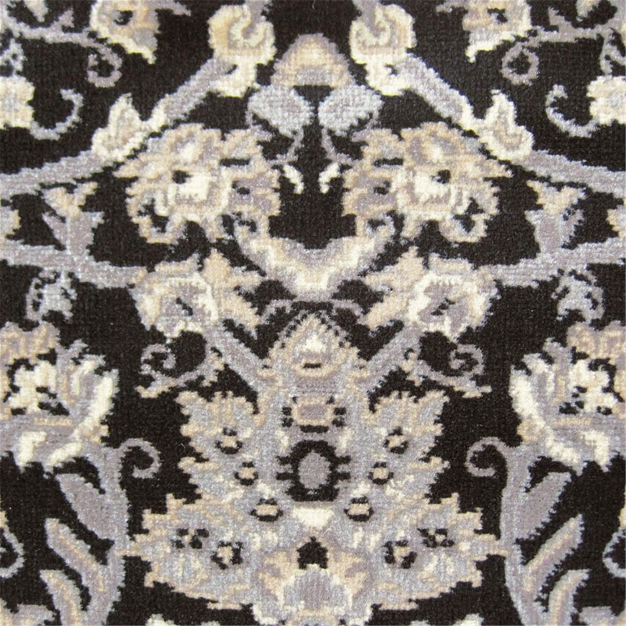 RUBY - 6333 Black Rug