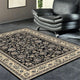 RUBY - 6333 Black Rug