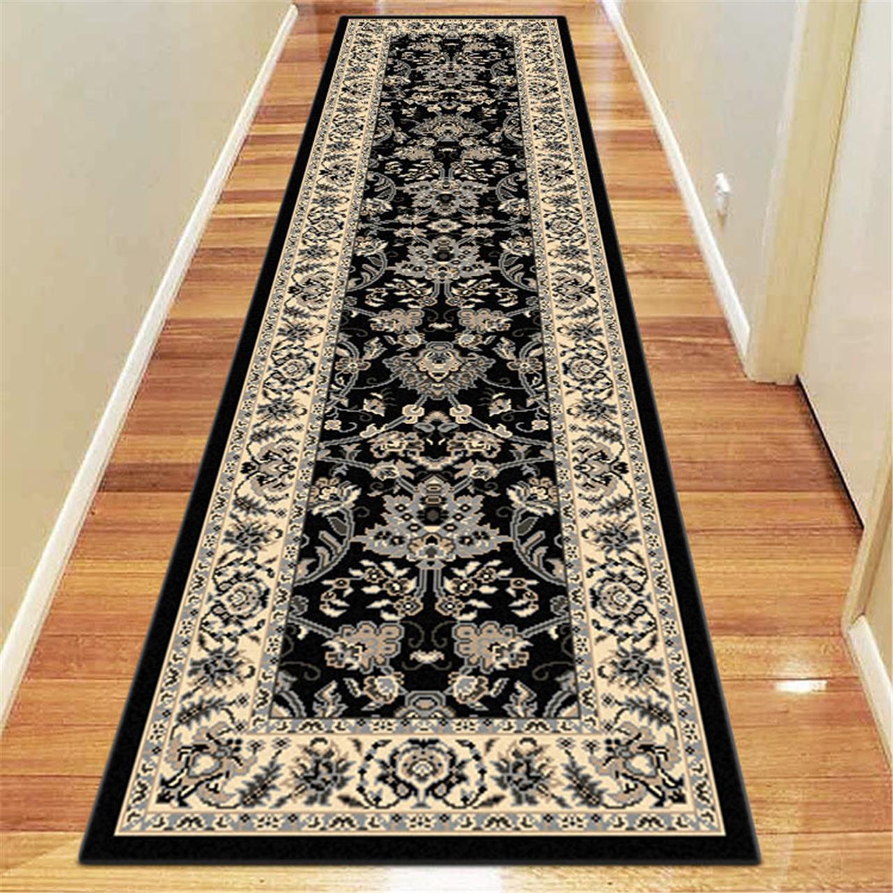 RUBY - 6333 Black Rug