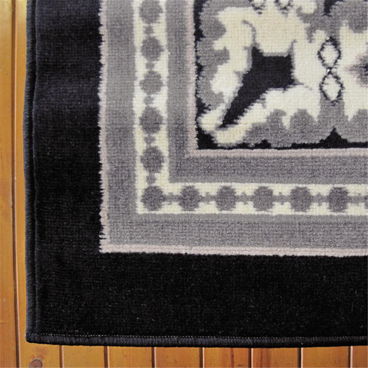RUBY - 6334 Black Rug
