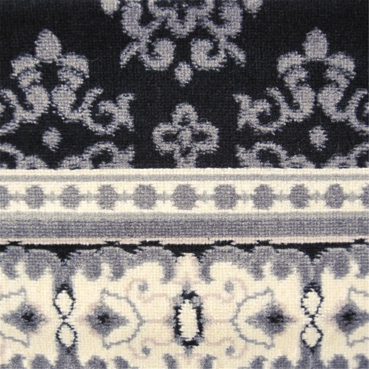 RUBY - 6334 Black Rug