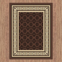 RUBY - 6334 Brown Rug