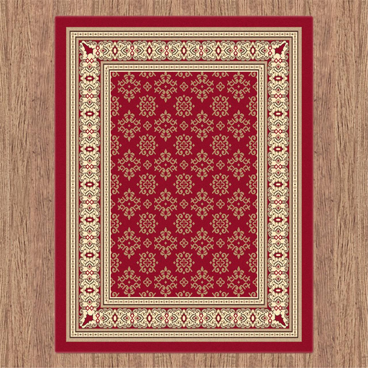 RUBY - 6334 Red Rug