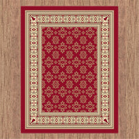 RUBY - 6334 Red Rug