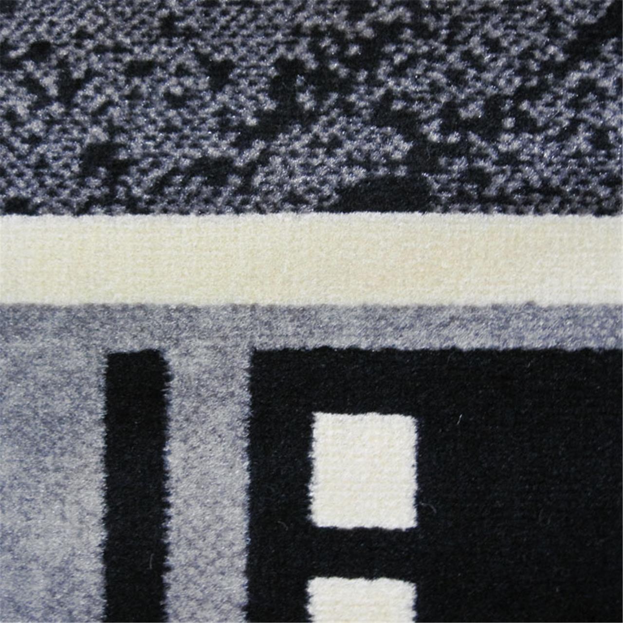 RUBY - 6336 Black Rug