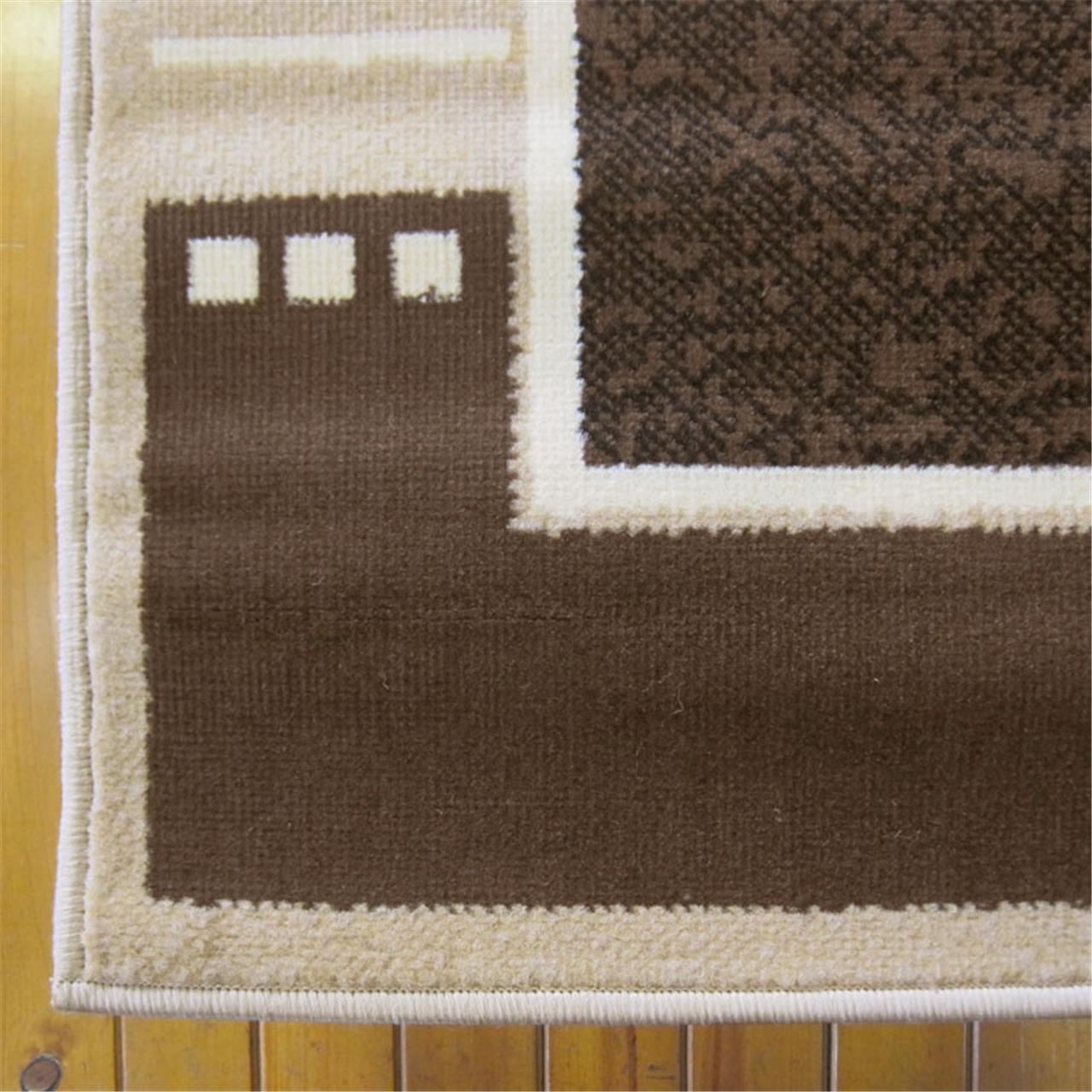 RUBY - 6336 Brown Rug