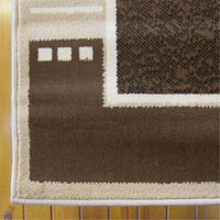 RUBY - 6336 Brown Rug