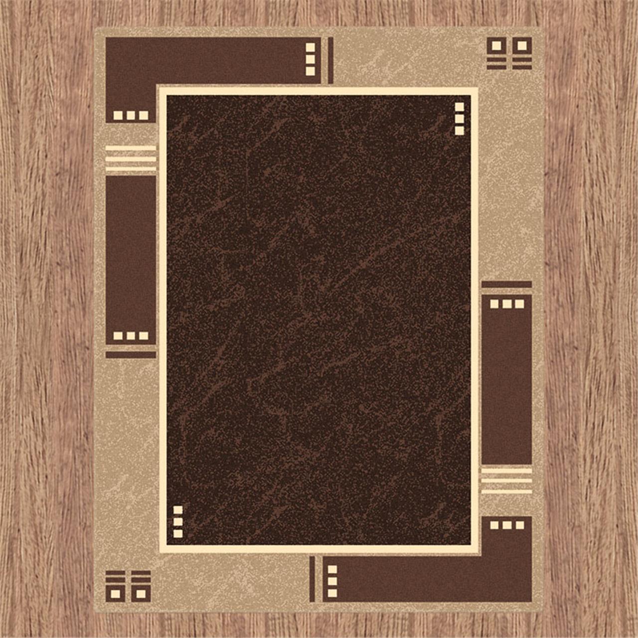 RUBY - 6336 Brown Rug