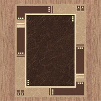 RUBY - 6336 Brown Rug