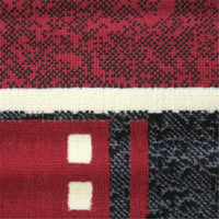 RUBY - 6336 Red Rug